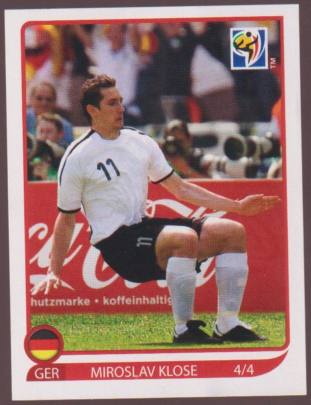 Panini 2010 FIFA World 2009-10 Miroslav Klose Deutschland Parallel 4/4 – Bild 1