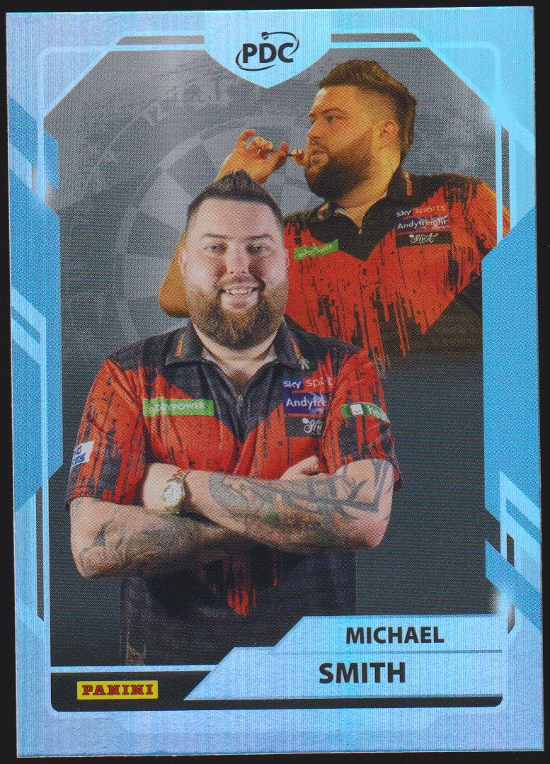 Panini PDC World Championship 2026 Michael Smith "Bully Boy" Refractor Parallel – Bild 1