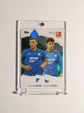 Topps International Stars 2024-25 Hranac & Hlozek Dual Hoffenheim Parallel 1/25 – Bild 1