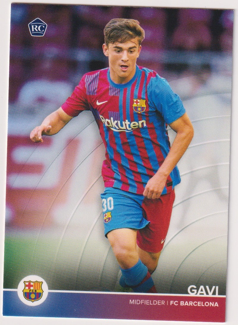 Topps 2020-21 Gavi Rookie FC Barcelona Parallel Rare – Bild 1