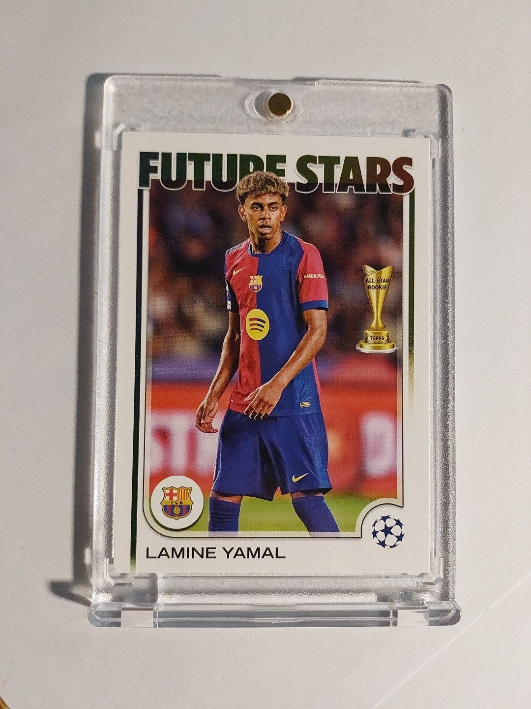 Topps UCC Flagship 2024-25 Lamine Yamal Barcelona Parallel Rookie Rare Hit – Bild 1
