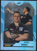 Panini PDC World Championship 2026 Lukas Wenig "LUU" Refractor Parallel – Bild 1