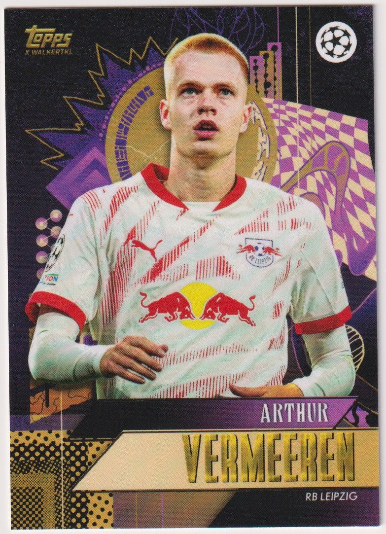 Topps Current Stars Arthur Vermeeren RB Leipzig Parallel Rare – Bild 1