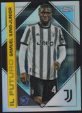 Topps Chrome 2022-23 Samuel Iling-Junior Rookie Juventus Parallel Nr. PP-9 – Bild 1