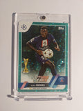 Topps UCC 2022-23 Nuno Mendes Paris Saint-Germain Parallel 67/399 Refractor – Bild 1