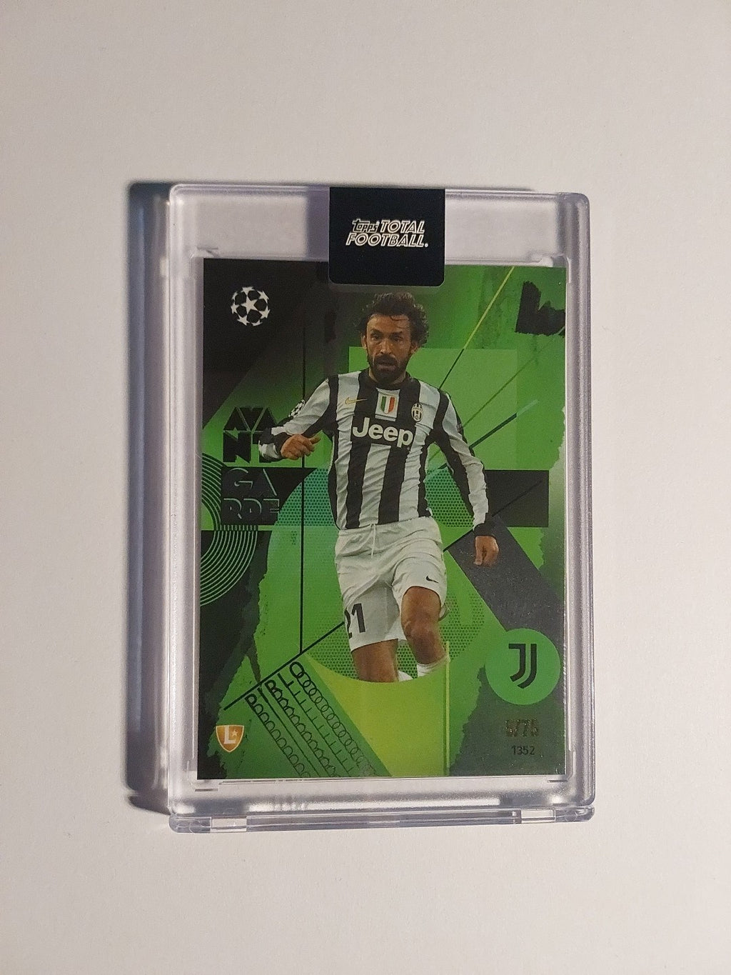 Topps Total Football 2024-25 Andrea Pirlo Juventus Parallel 5/75 OVP Inkl. Case! – Bild 1