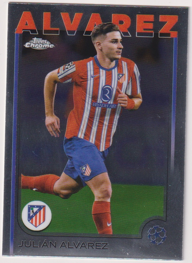 Topps Champions League 2025-26 Julian Alvarez Atlético de Madrid Parallel Rare – Bild 1