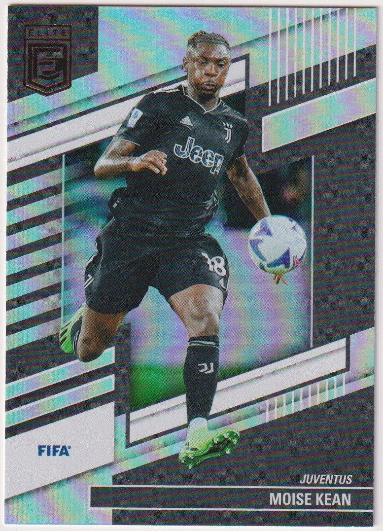 Panini Donruss Elite FIFA Soccer 2022-23 Moise Kean Juventus Parallel Rare – Bild 1