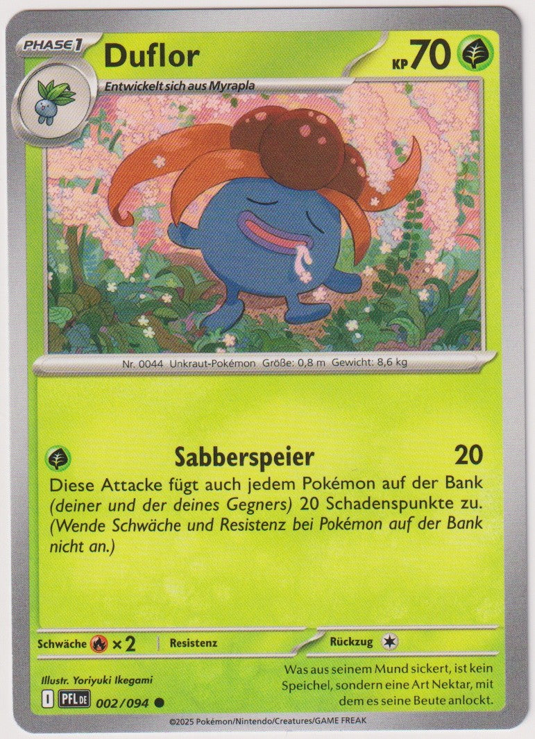 Pokemon TCG Duflor #2/094 Common (C) Deutsch 2025 – Bild 1