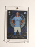 Topps Black Edge 2022-23 Erling Haaland Manchester City Parallel Insert Rare Hit – Bild 1