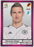 Panini UEFA Euro 2012 Miroslav Klose Deutschland Vintage Parallel – Bild 1