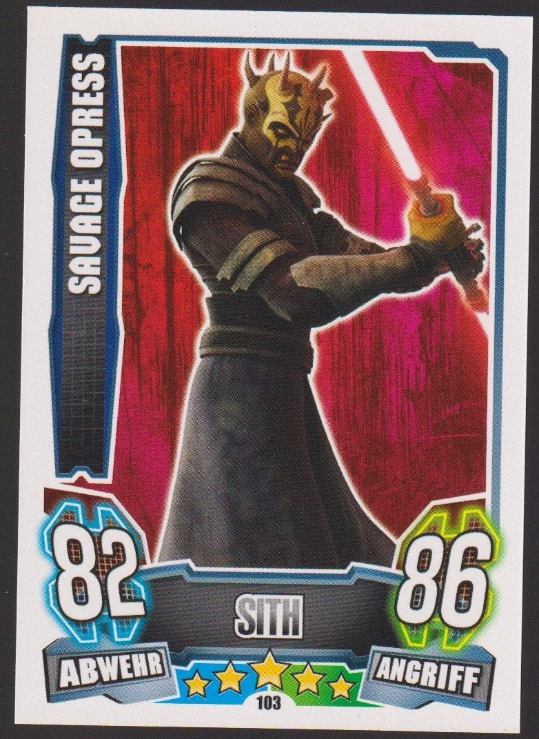 Topps Star Wars 2013 Savage Oppress Separatisten Unterwelt Sith TCG Rare #103 – Bild 1