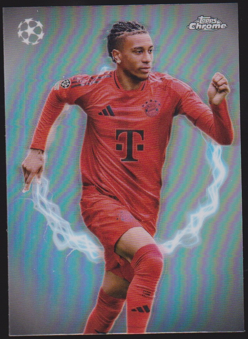 opps Chrome 2024-25 Michael Olise FC Bayern München Parallel Refractor – Bild 1