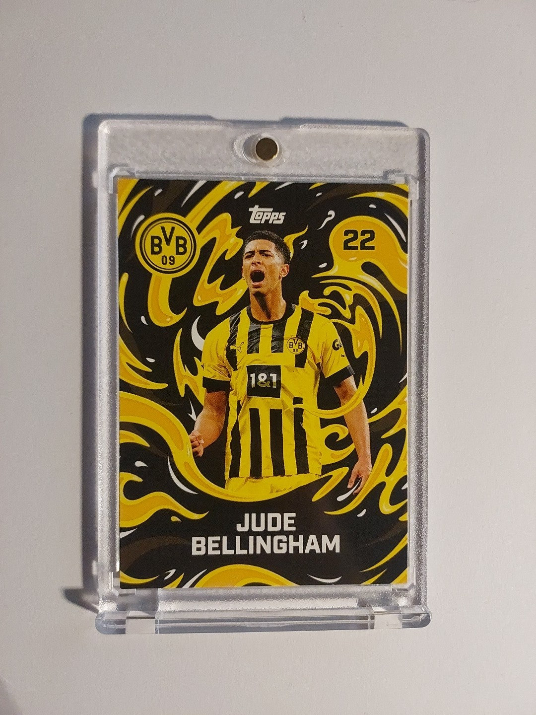 Topps Dortmund Team Set 2023-24 Jude Bellingham Parallel Insert Ultra Rare Hit – Bild 1