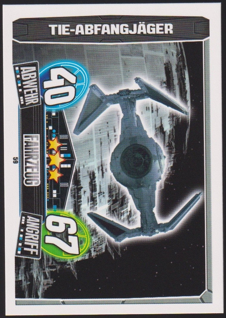 Topps Star Wars 2013 TIE-ABFANGJÄGER IMPERIUM (Film Version) TCG Rare #59 – Bild 1