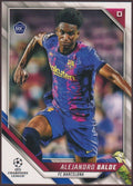 Topps 2021-22 Alejandro Balde Rookie FC Barcelona Parallel Rare – Bild 1