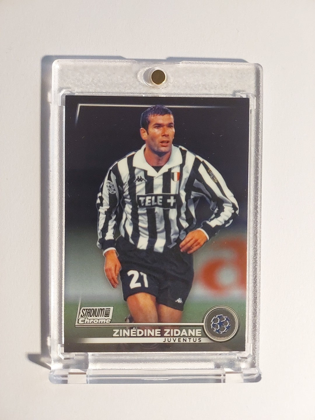 Topps Stadium Club 2022-23 Zinedine Zidane Juventus Parallel Insert Ultra Rare – Bild 1