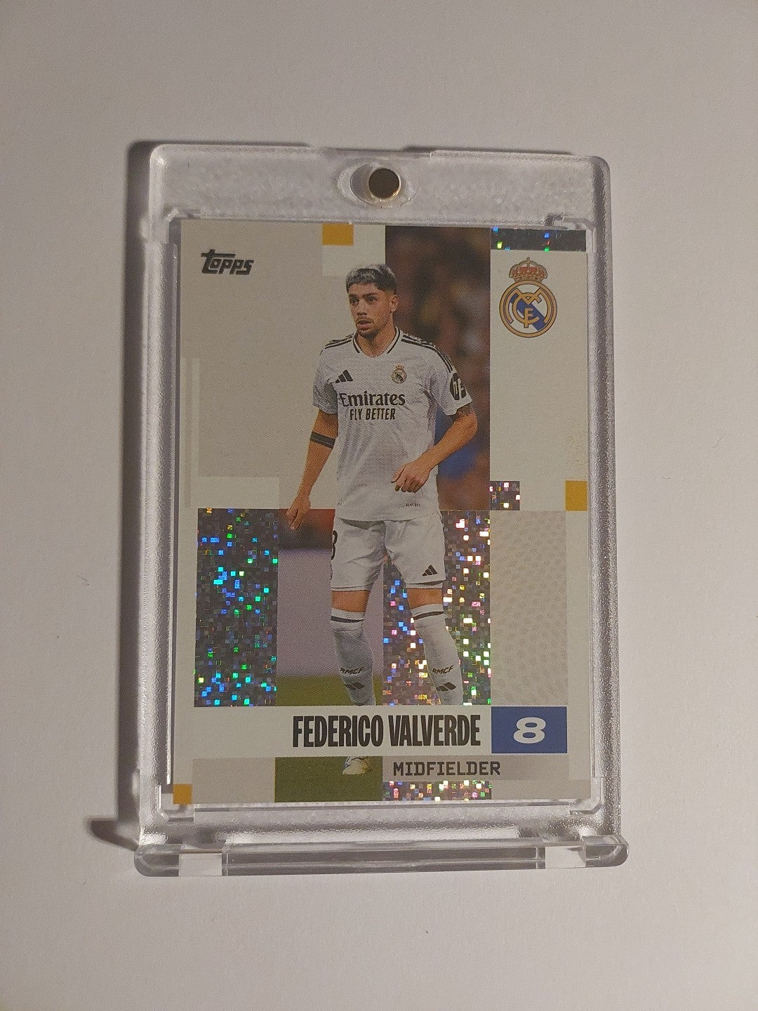 Topps Real Madrid Team Set 2024/25 Federico Valverde Static Foil Parallel – Bild 1