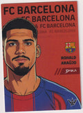 Daka BM-11 2025-26 Ronald Araujo Barcelona Parallel 89/99 Case Hit Barca Manga – Bild 1