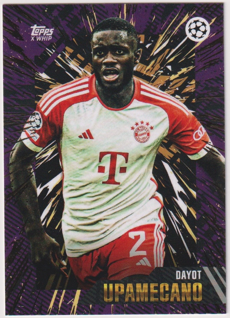 Topps X WHIP Dayot Upamecano FC Bayern München Champions League Parallel – Bild 1