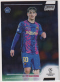 Topps Stadium Club Chrome 2021-22 Gavi Rookie FC Barcelona Parallel Rare – Bild 1
