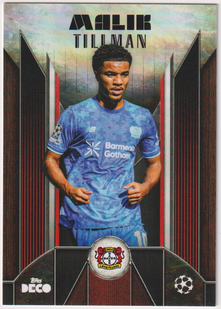 Topps Current Stars 2024-25 Malik Tillman Bayer 04 Leverkusen Parallel – Bild 1
