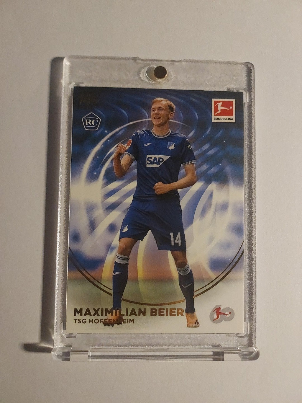 Topps 60 Jahre Bundesliga 2023-24 Maximilian Beier Hoffenheim Parallel Rookie – Bild 1