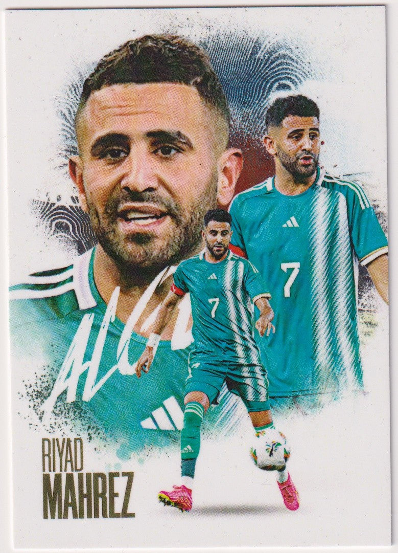 Futera 2023-24 Riyad Mahrez Algerien Parallel Rare FXB138 – Bild 1