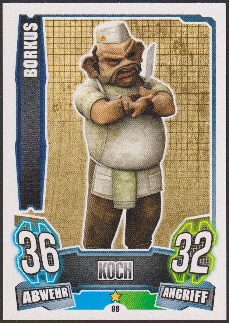 Topps Star Wars 2013 Borkus Koch Sullustaner TCG Rare #98 – Bild 1