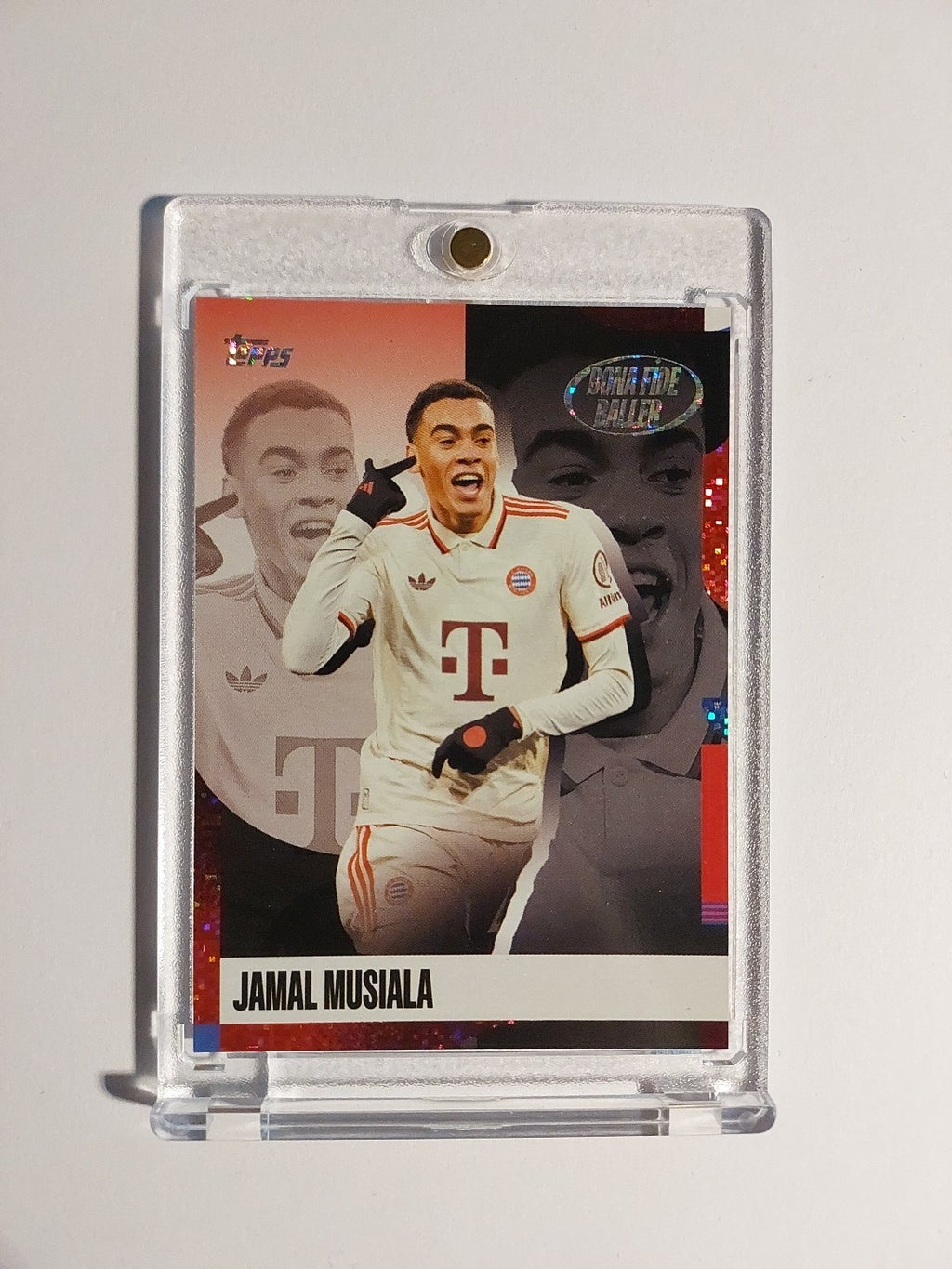 Topps Bayern München 2024-25 Jamal Musiala Static Foil Parallel Insert Rare Hit – Bild 1