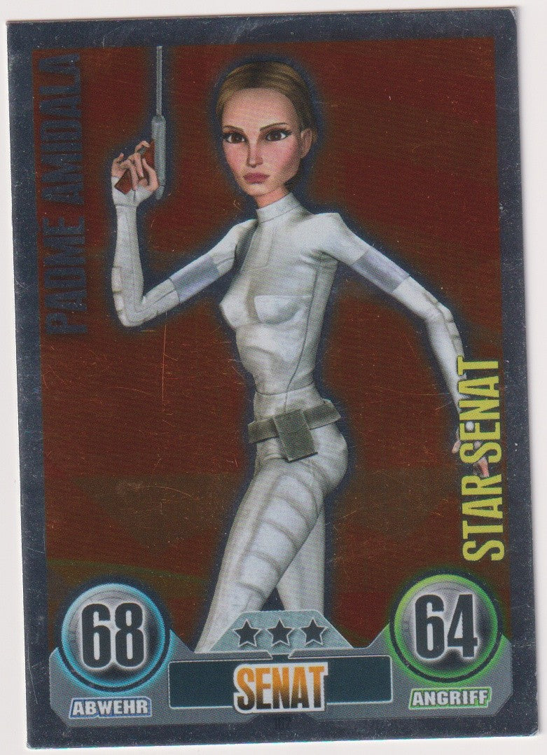 Topps Star Wars 2010 Padme Amidala Republik Senat TCG Rare – Bild 1