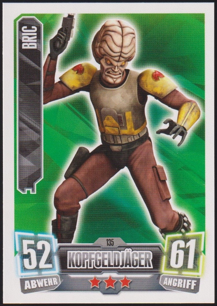 Topps Star Wars 2011 Bric Kopfgeldjäger Söldner TCG Rare #135 – Bild 1