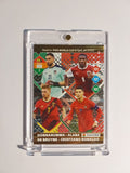 Panini Adrenalyn WM 2022 Ronaldo Alaba De Bruyne Invincible Parallel Refractor – Bild 1