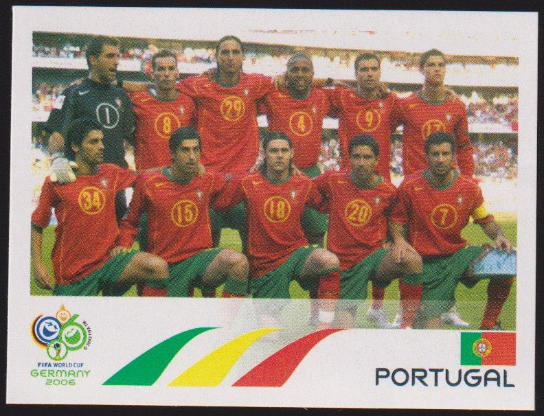 Panini World Cup 2006 Deco, Figo & Ronaldo Rookie Vintage Legend Parallel – Bild 1