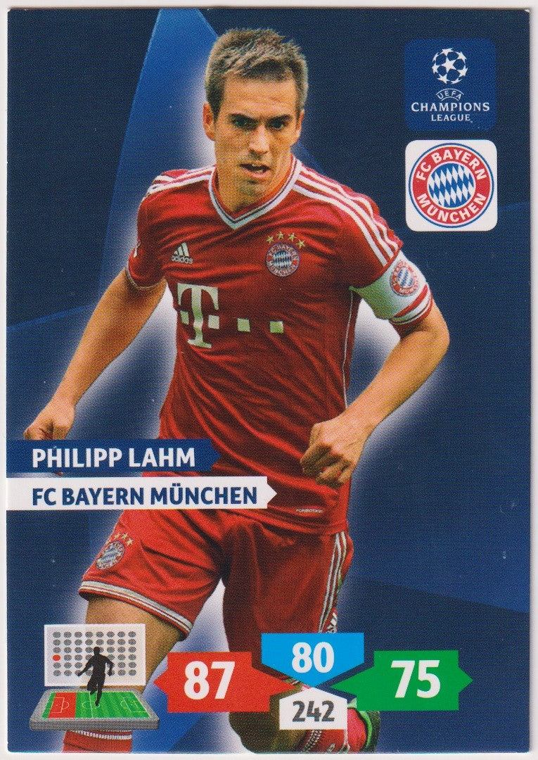 Panini Adrenalyn XL Official Trading Card Game 2013-14 Philipp Lahm FC Bayern – Bild 1