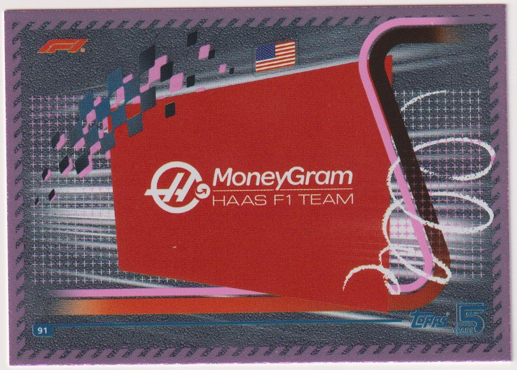 Topps Turbo Attax 2024 Formula 1 HAAS F1 TEAM Parallel Rare – Bild 1