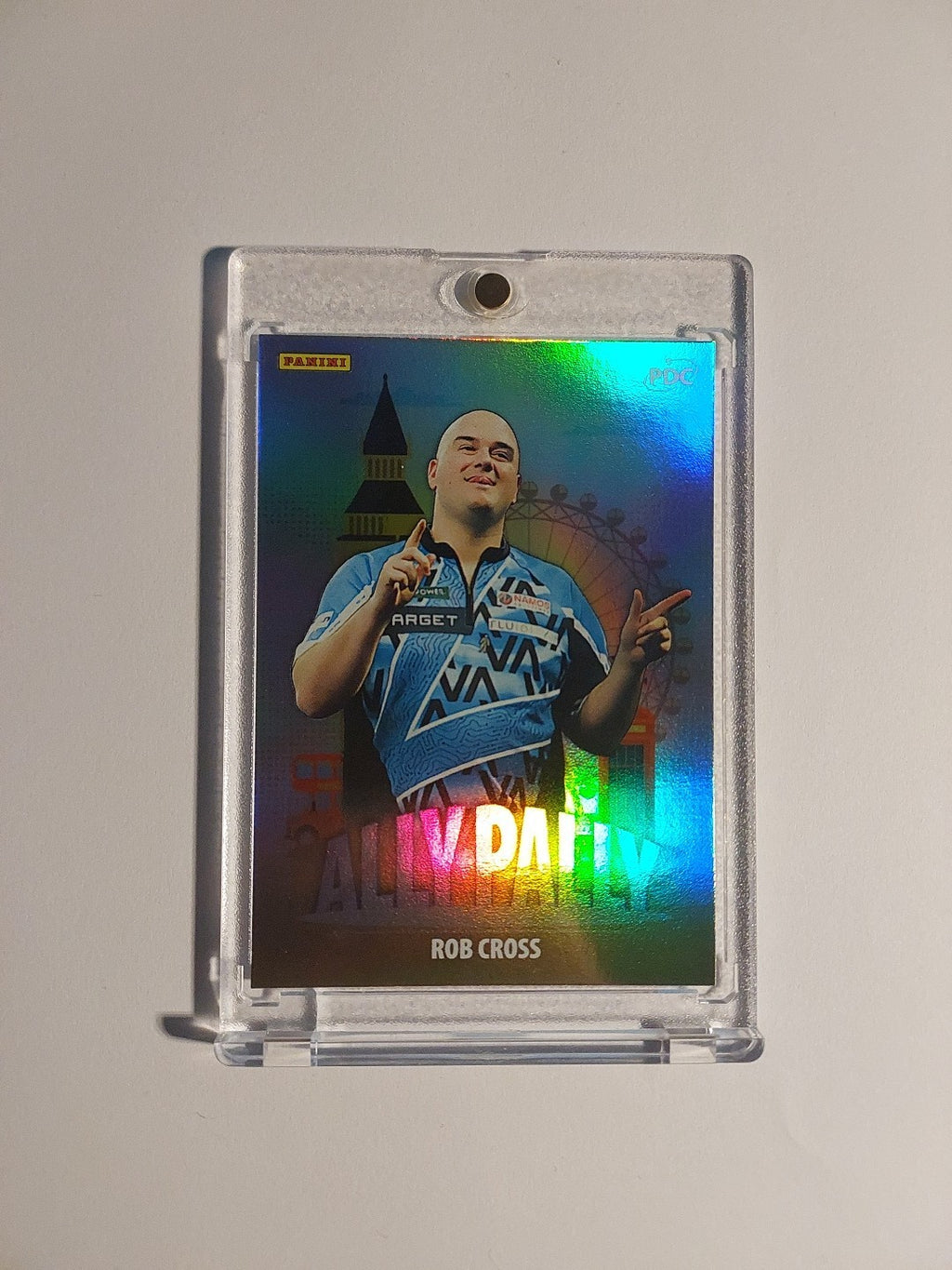 Panini PDC World Championship 2026 Rob Chross Ally Pally Parallel Refractor Rare – Bild 1
