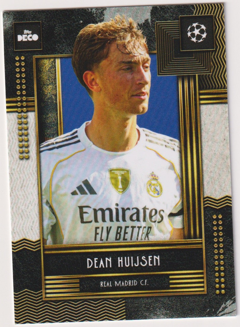 Topps Current Stars 2024-25 Dean Huijsen Real Madrid C.F. Parallel Rare – Bild 1
