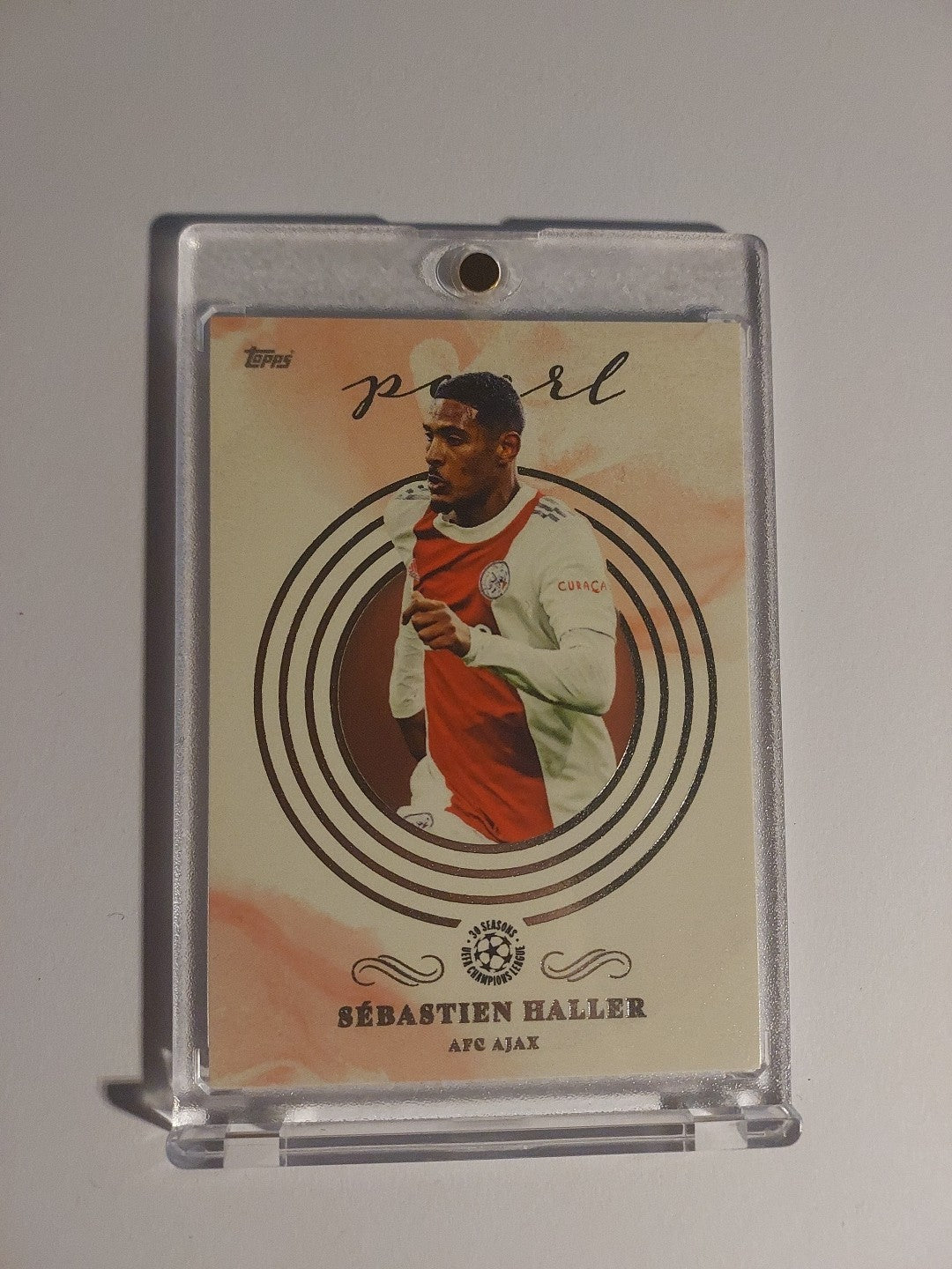 Topps Inception 2021-22 Sebastian Haller Afc Ajax Amsterdam Parallel Insert Hit – Bild 1