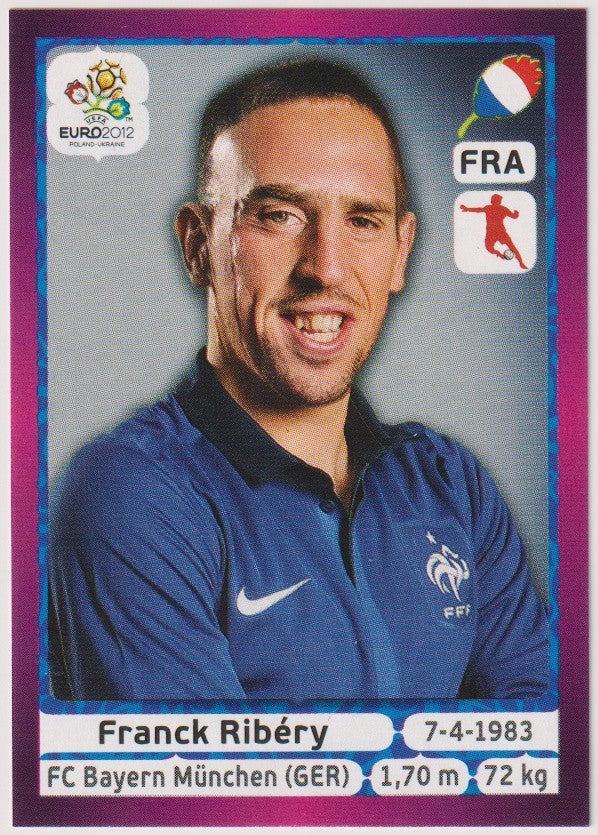 Panini Euro 2014 Franck Ribéry FC Bayern München (GER) Parallel Rare 474 – Bild 1