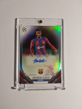 Topps UCC 2023-24 Alejandro Balde Auto Barcelona Parallel Refractor Ultra Rare – Bild 1