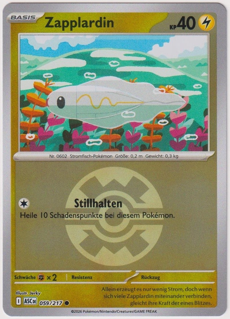 Pokemon TCG Tynamo #59/217 Common (C) Reverse Holo Deutsch 2026 – Bild 1