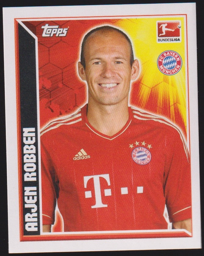 Topps Bundesliga 2011-12 Arjen Robben Bayern München Vintage Parallel – Bild 1
