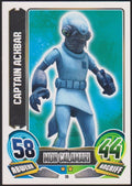 Topps Star Wars 2010 Captain Ackbar Republik TCG Rare #58 – Bild 1
