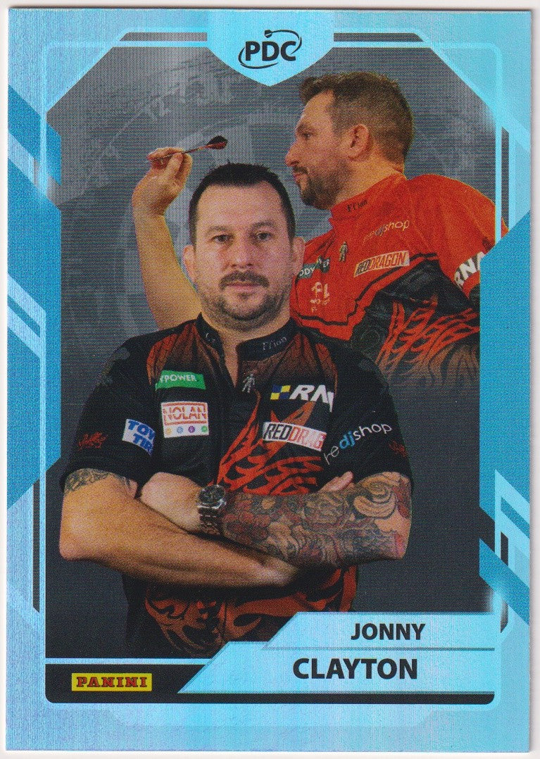 Panini PDC World Championship 2026 Jonny Clayton "The Ferret" Refractor Parallel – Bild 1