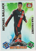Topps Match Attax Michael Ballack Bayer Leverkusen Trading Card Game Parallel – Bild 1