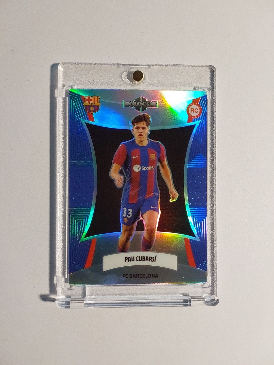 Daka Holocene 2023-24 Pau Cubarsi Barcelona Spanien Parallel 57/99 Rookie Rare – Bild 1