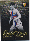 Topps 2022-23 Gavi Barcelona ParallelGold Drip Refractor Refractor – Bild 1