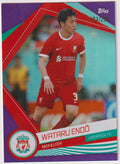 Topps 2022-23 Wataru Endo Liverpool FC Parallel 184/239 Rare 184/299 – Bild 1