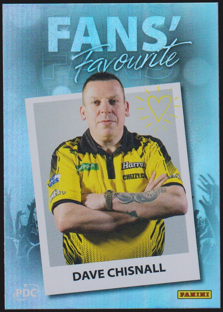 Panini PDC - World Championship 2026 Dave Chisnall "Chizzy" Refractor Parallel – Bild 1